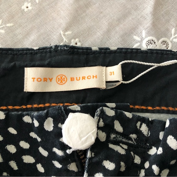 Tory Burch Black Walker Cargo Pants Size 31 NWT - Picture 7 of 9